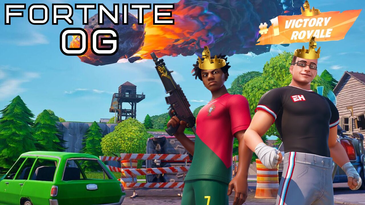 GOING UNREAL AND OG FORNITE... FOLLOW GOAL 200