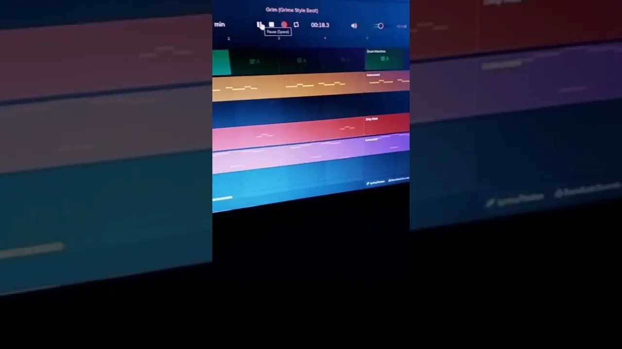 Simple #grimestyle #beat I made.