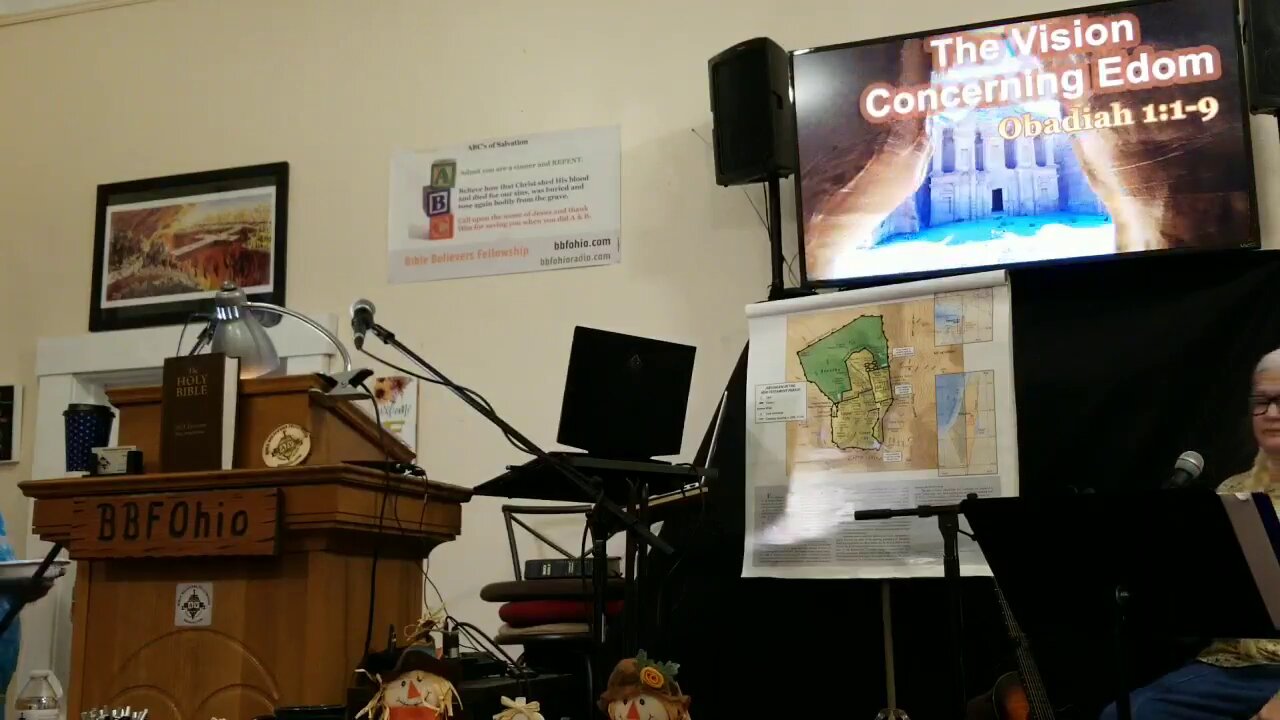 Obadiah 1:1-9 WEBCAST
