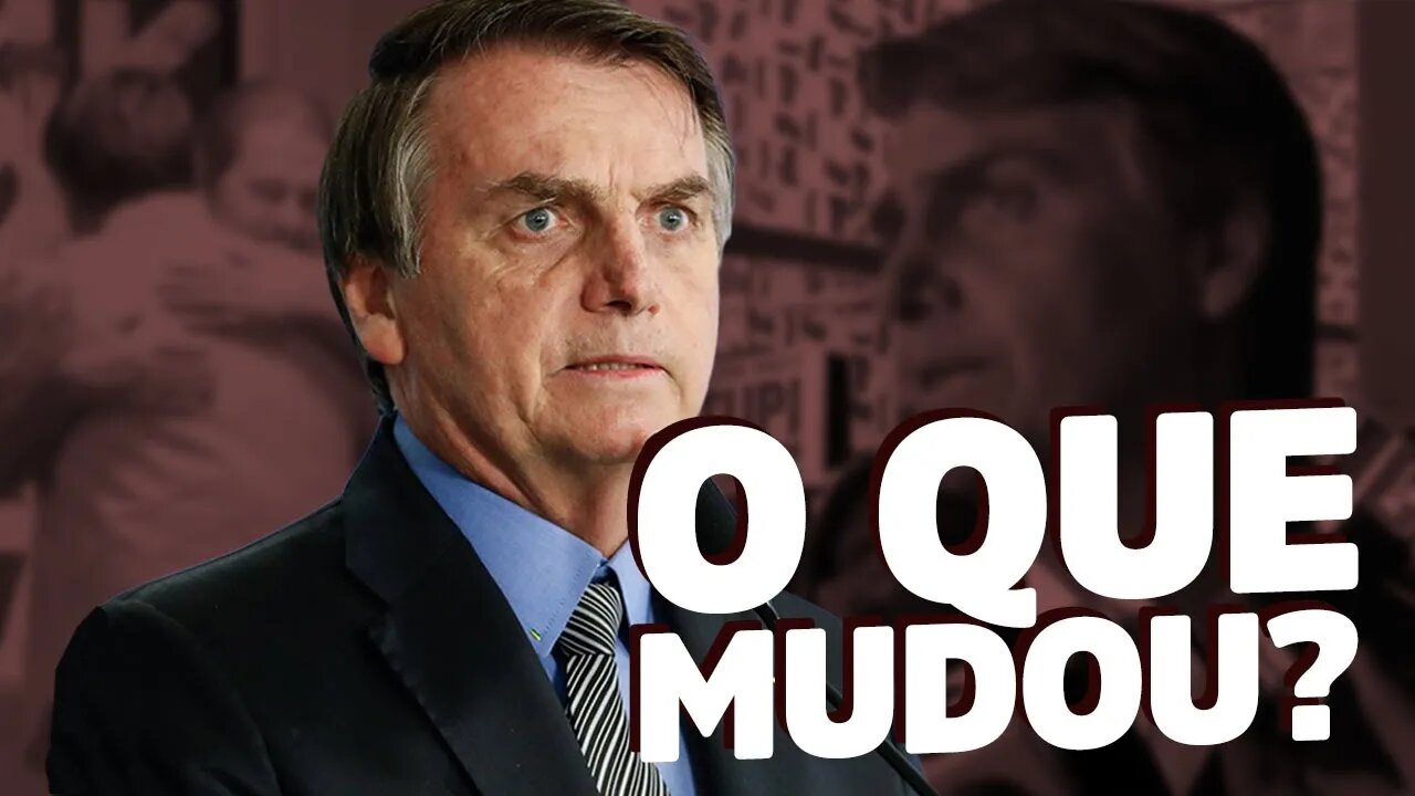 Bolsonaro passado x Bolsonaro presente