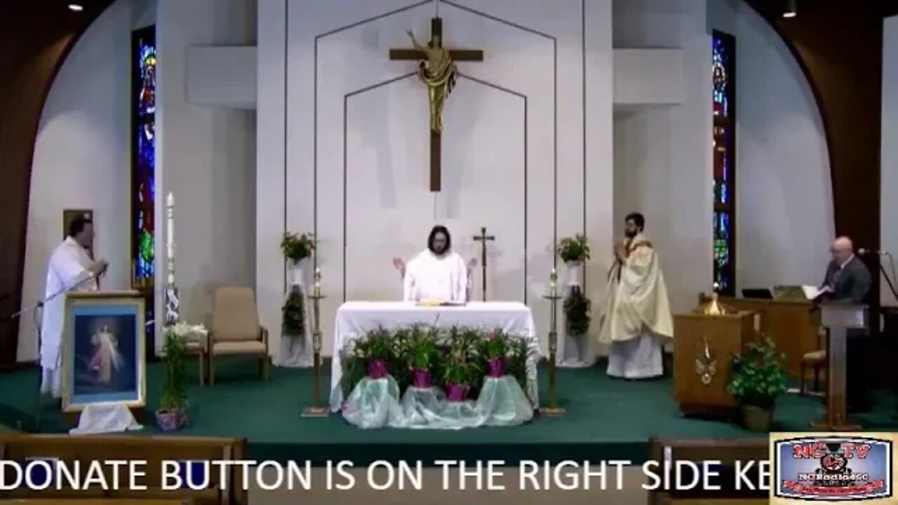 NCTV45 CATHOLIC MASS FROM HOLY SPIRIT PARISH THIRD Sunday of Easter APRIL 26 2020