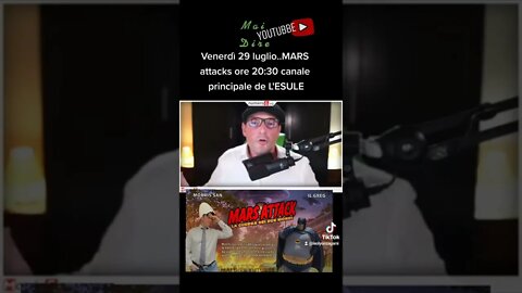 Trailer Mars Attack #maidireyoutubbe venerdì 29 luglio ore 20:30 https://vm.tiktok.com/ZMNQTSJLx/