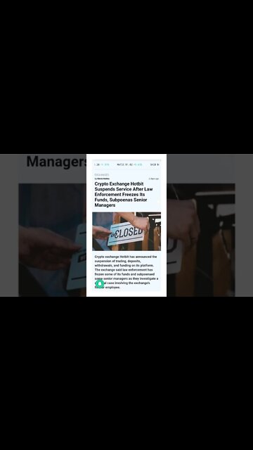 Crypto Exchange Hotbit Suspends Service @ilmeaalim @waqarzaka @everythinghindi @nehanagar