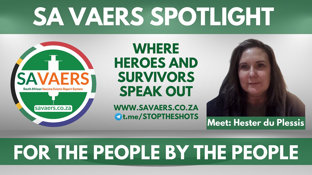 SA VAERS SPOTLIGHT - HEROES AND SURVIVORS SPEAK OUT