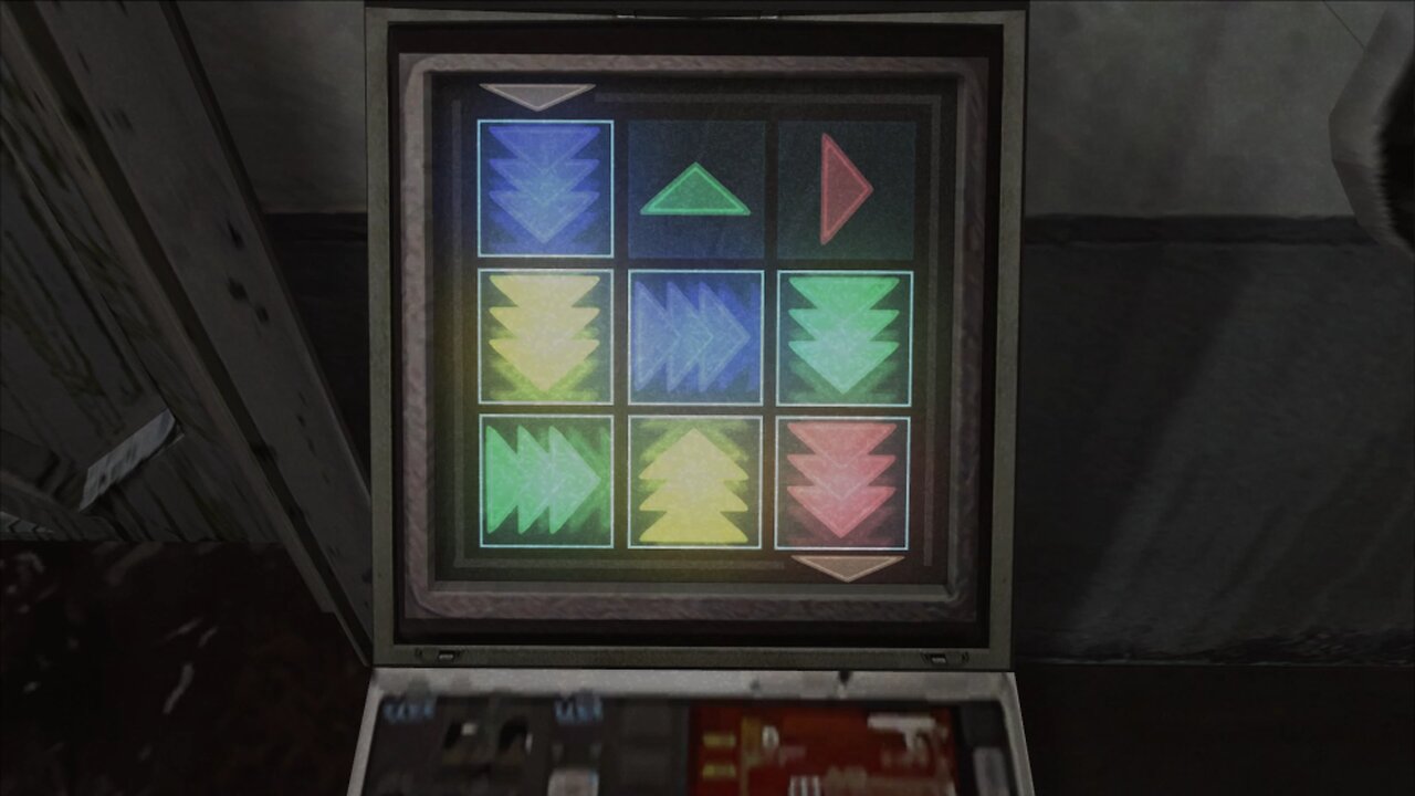 Resident Evil 4 COLOR ARROW PANEL Puzzle