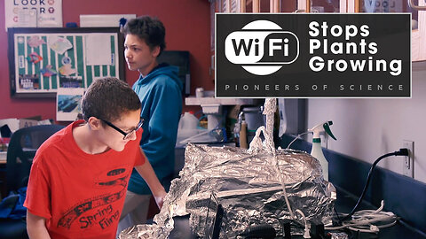 WIFI stops plants growing - PIONEERS OF SCIENCE - School experiment