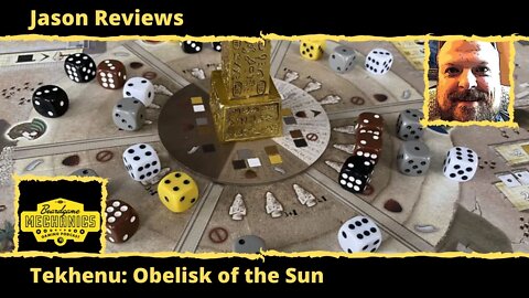 Jason's Board Game Diagnostics of Tekhenu: Obelisk of the Sun