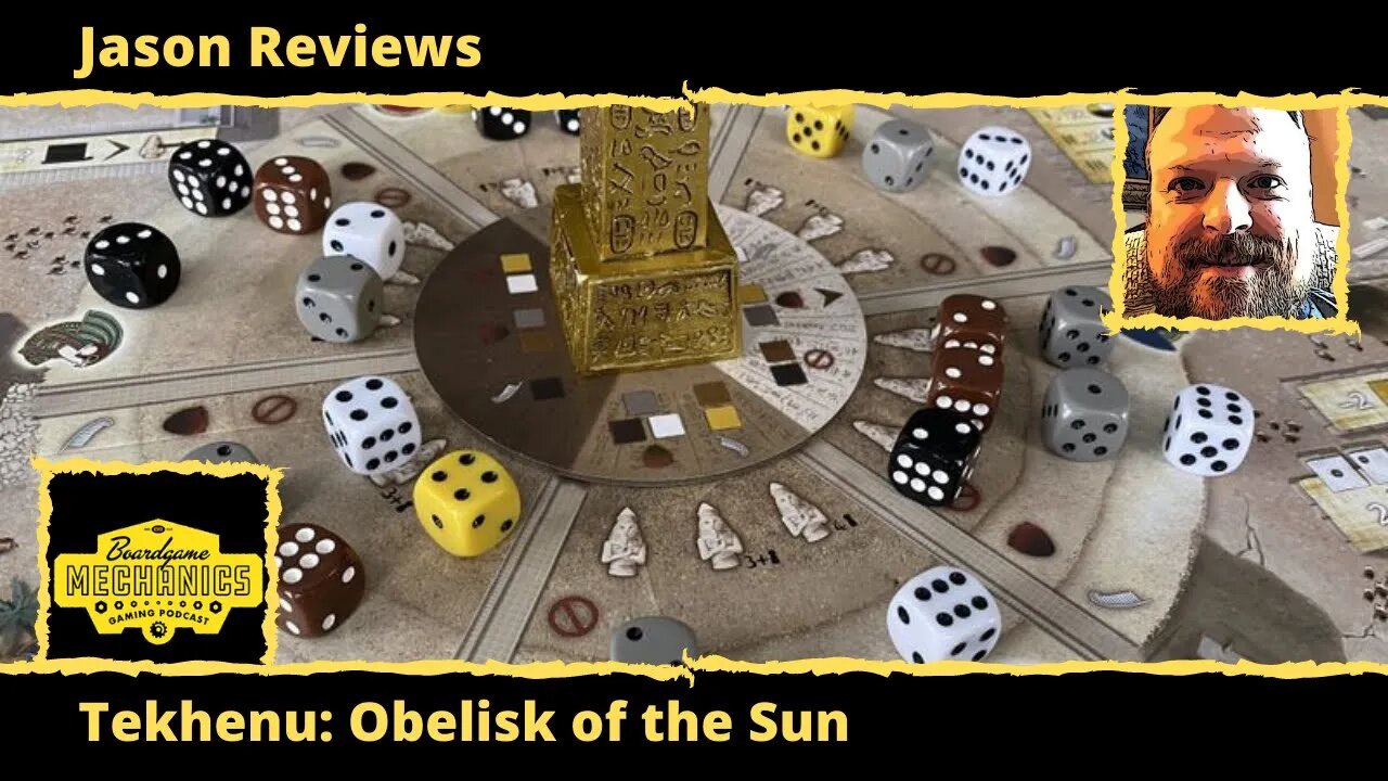 Jason's Board Game Diagnostics of Tekhenu: Obelisk of the Sun