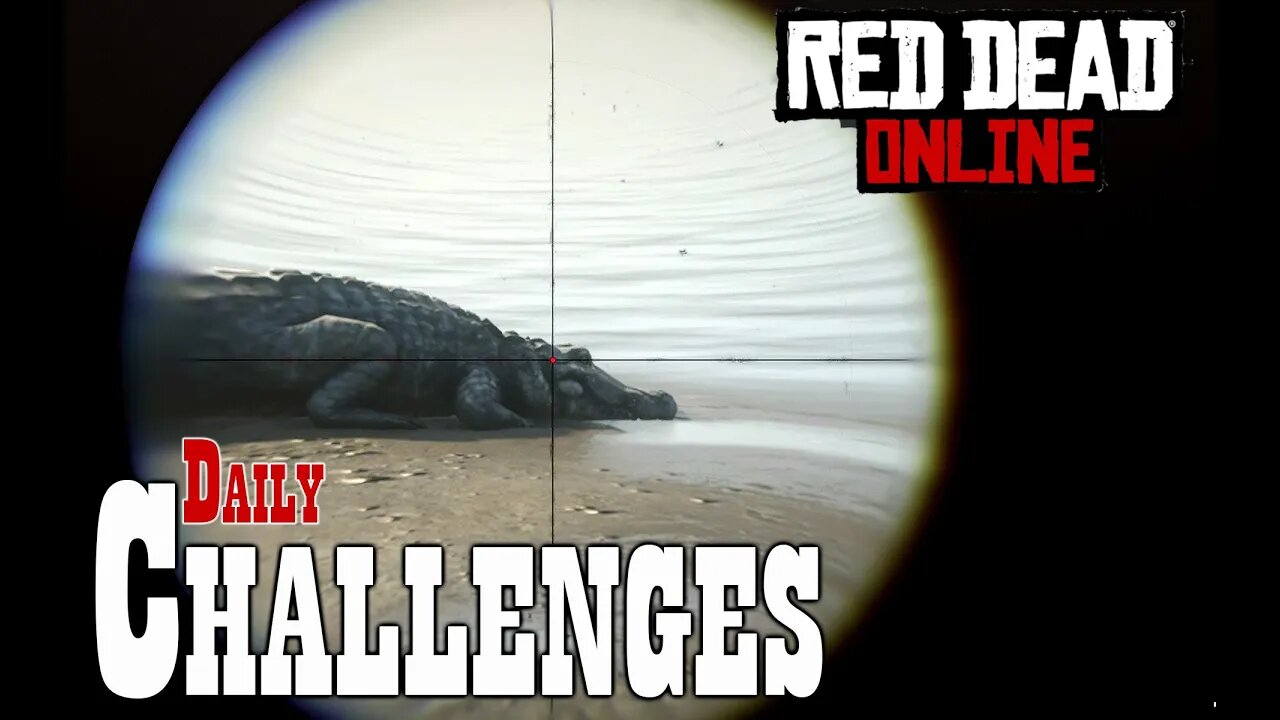 Red Dead Online - 32 - 33 - Daily Challenges - No Commentary Gameplay