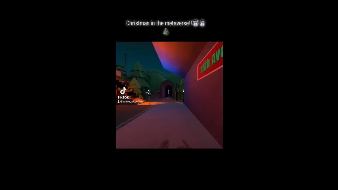 #metaverse #christmas