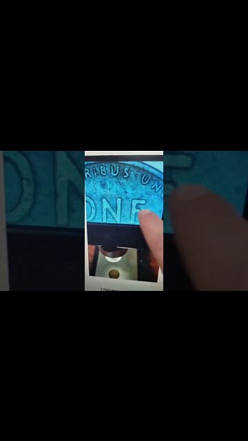 Someone found a Rare Penny with a Coin Microscope! #penny #coins