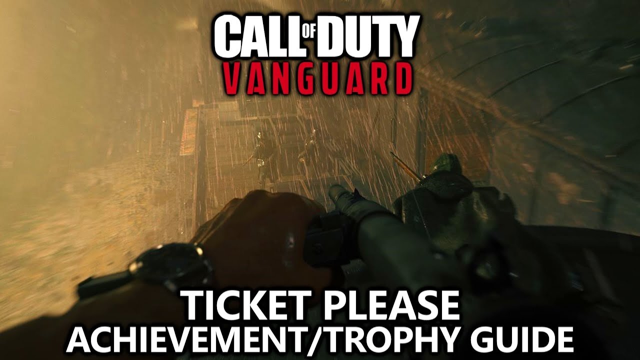 CALL OF DUTY: VANGUARD - TICKET PLEASE ACHIEVEMENT