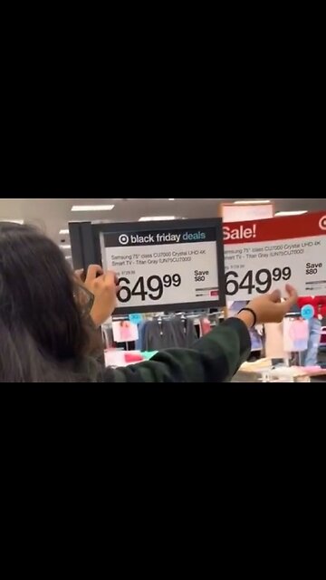 These Ladies Discover Target Is Running Fake Black Friday Sales