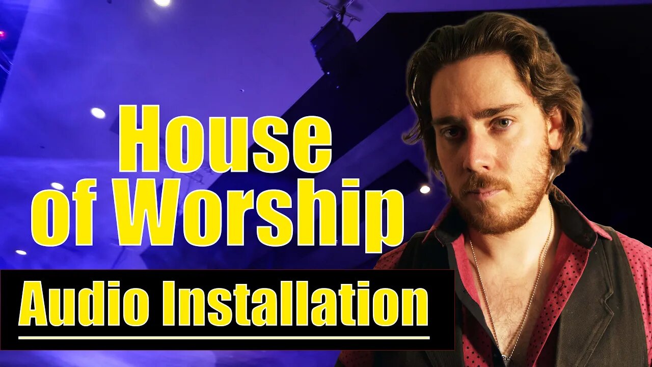 House of Worship Audio Installation | RCF Line Array | HDL-26a and TTW4 w/ 8004