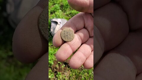 Button #metaldetecting #shorts