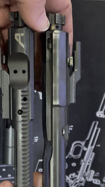 Ruger SFAR (308) vs AR-15 BCG