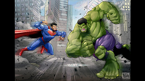 Superman Vs Hulk Animation (Part2/3) -Taming The Beast