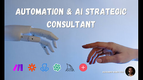 I will do automation and ai strategic consultant