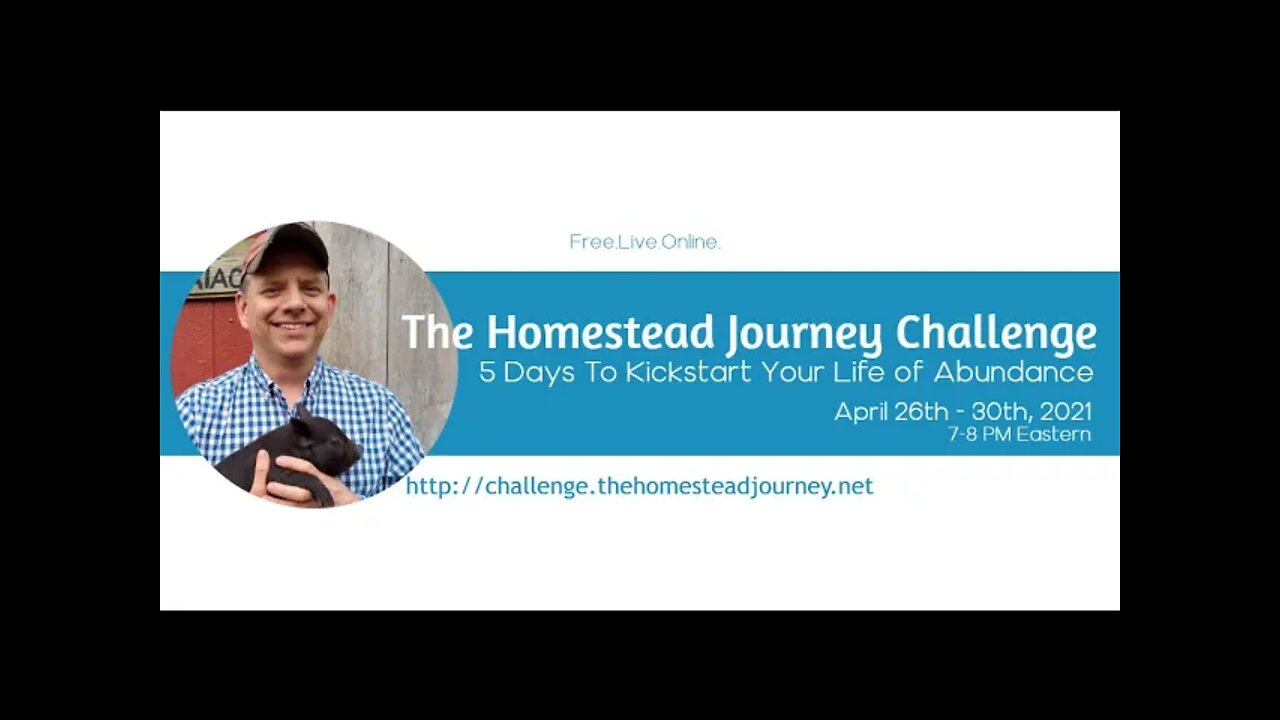 BONUS EPISODE Homestead Journey Challenge Announcement