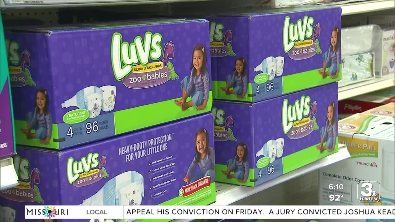 Local organizations dealing with large demand for diapers