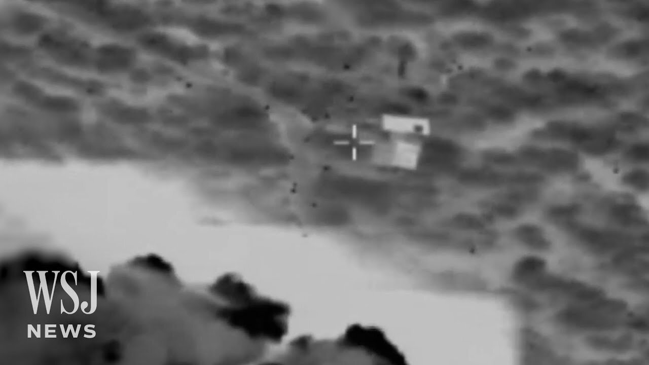 IDF Footage Shows Strikes on Hezbollah Targets on Lebanon Border | WSJ News