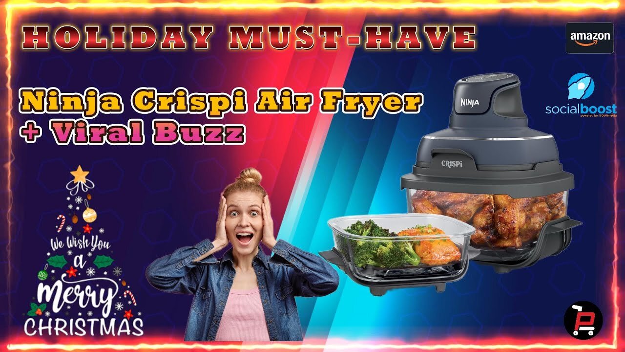 Ninja Crispi Air Fryer Microwave Review 🎄 | Holiday Cooking Must-Have