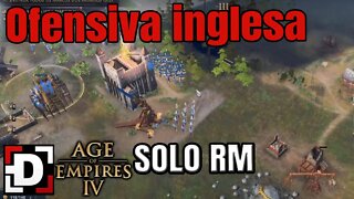 Ofensiva Inglesa no Random Map do Age of Empires 4