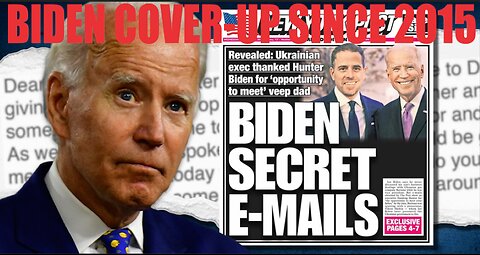 EMAILS SHOWS BIDEN'S OFFICE COLLUDING WITH BLOOMBERG TO BURY HUNTER'S STORY