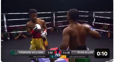 Professional boxer Tramaine Williams collapses mid-fight after apparent seizure 💉(June 2024)