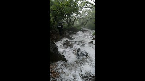 Amazing water fall