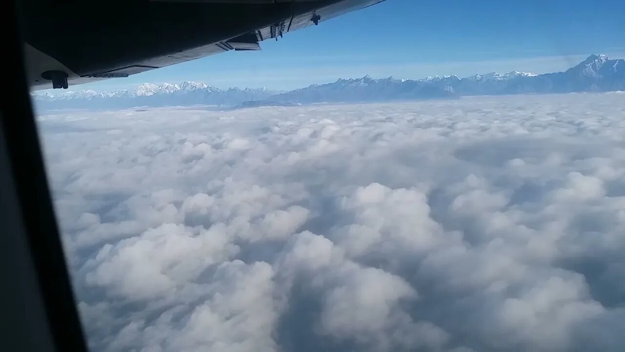 Himalayas from Plane