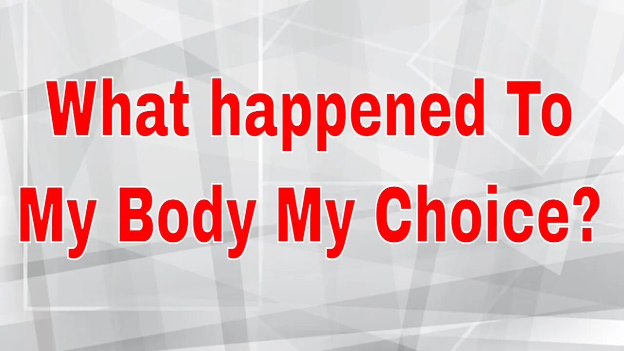 Where is Pro Choice When it Comes to Vaccinations?