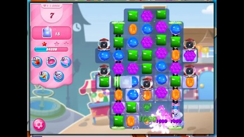 Candy Crush Level 2966 Talkthrough, 14 Moves 0 Boosters