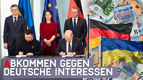 SCHOLZ' PAKT MIT DER UKRAINE: KRIEGSUNTERSTÜTZUNG UM JEDEN PREIS?@Gegenpol🙈