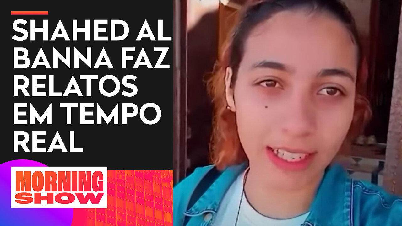 Brasileira de 18 anos chama atenção da internet ao relatar apelo em Gaza