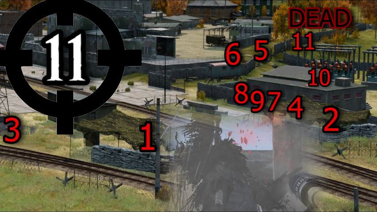 DayZ - DEATHMATCH - 11 Kill Streak - Train Yard Train Wreck - Zelenogorsk