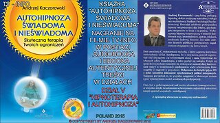 AUDIOBIOK - AUTOHIPNOZA -DZIAŁ V ,,HIPNOTERAPIA I AUTOHIPNOZA ,,NAGRANIE NA FILMIE KSIĄŻKI TV-INFO