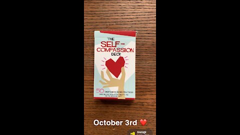 October 3rd oracle card