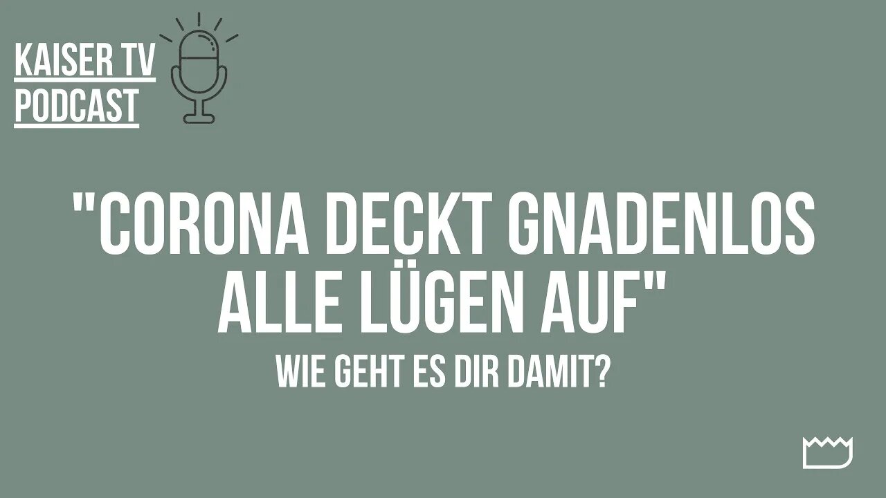 Corona deckt gnadenlos alle Lücken auf - Thomas im Gespräch [Wie geht es dir damit, Folge 10]