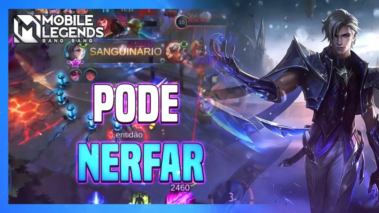 ELE CHEGOU E JA É META BAN FÁCIL | NÃO DEIXA PASSAR AAMON | Mobile Legends