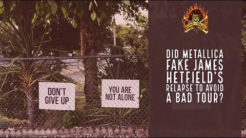 The CMS 1st 10 - Did Metallica Fake James Hetfield’s Relapse To Avoid A Bad Tour?