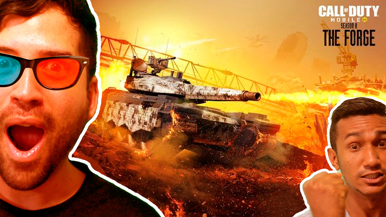 JOGUEI NA BATALHA DE TANQUES! Call of Duty Mobile