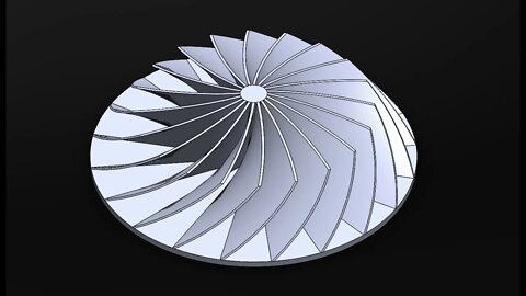 Fast Easy Way to make Compressor/Turbine in SolidWorks|JOKO ENGINEERING|