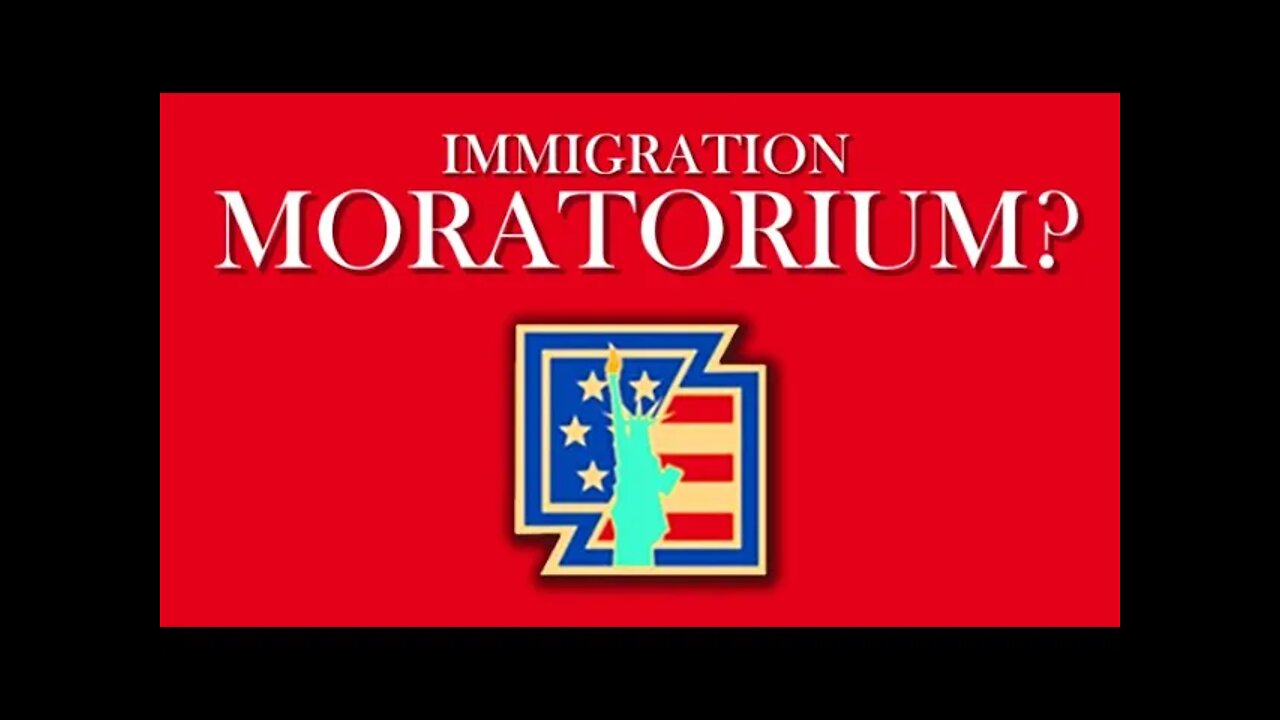 BREAKING NEWS: Immigration Moratorium POPULAR In America!