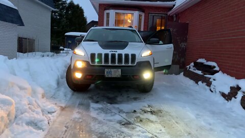 Replacing Burnt Headlight and Both Fog Lights - Jan 26, 2020