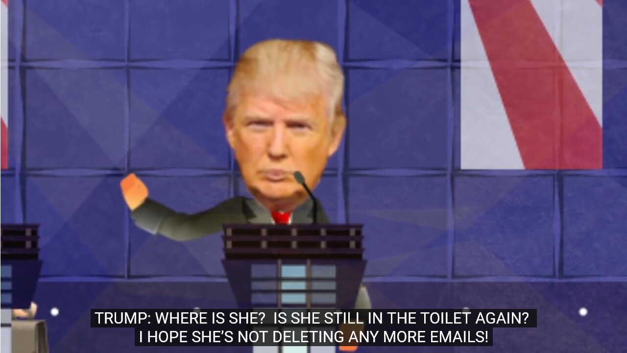 Trump, Hillary - Squatty Potty 🌊💩🧈🚽❗❕💩🌀🙃💩👋🧻❕❗🧈🤮😝😜🤪✈️🏝️🤕❤️🥰 Commercial 2016