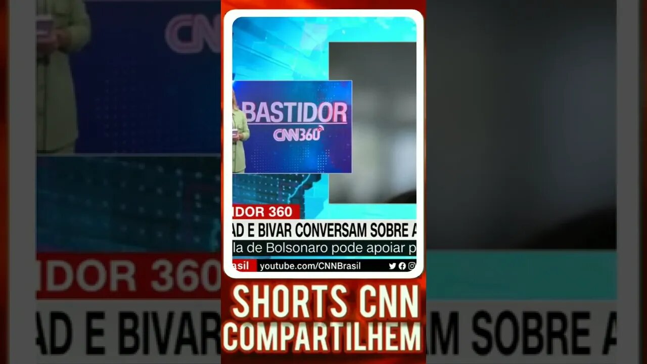 Haddad e Bivar conversam sobre aliança entre PT e União Brasil | CNN 360° #shortscnn