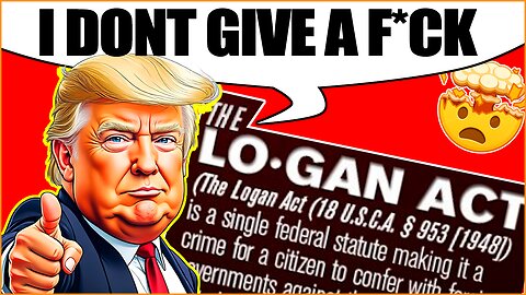 Trump VIOLATING The Logan Act!? Meeting with World Leaders BEFORE In Office!?