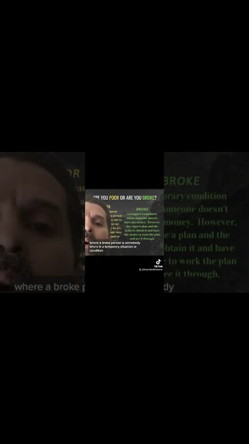 Are you poor or broke? Mindset Changes Everything.