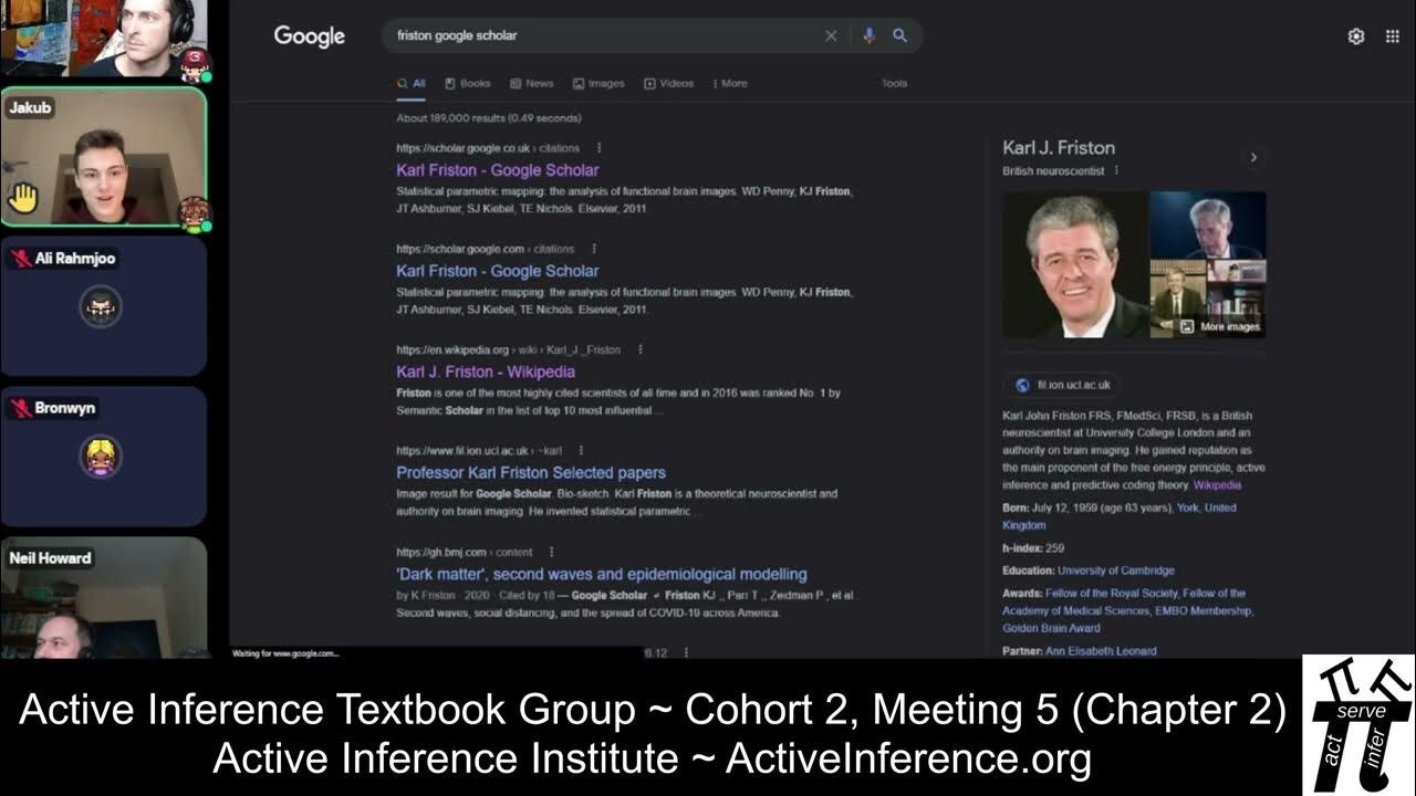 ActInf Textbook Group ~ Cohort 2 ~ Meeting 5 (Chapter 2, part 2)